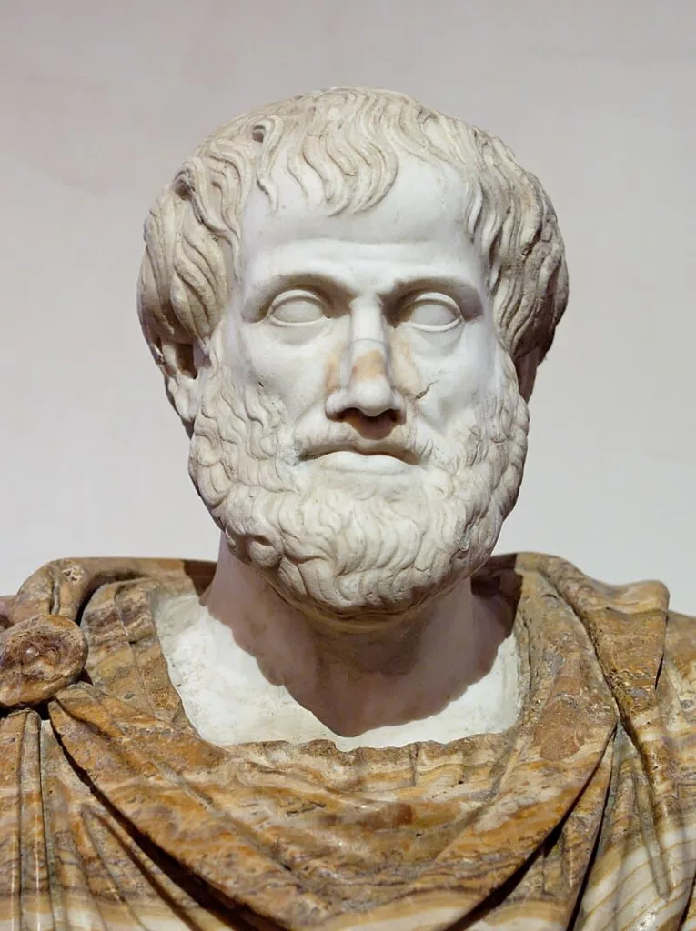 Busto de Aristóteles.